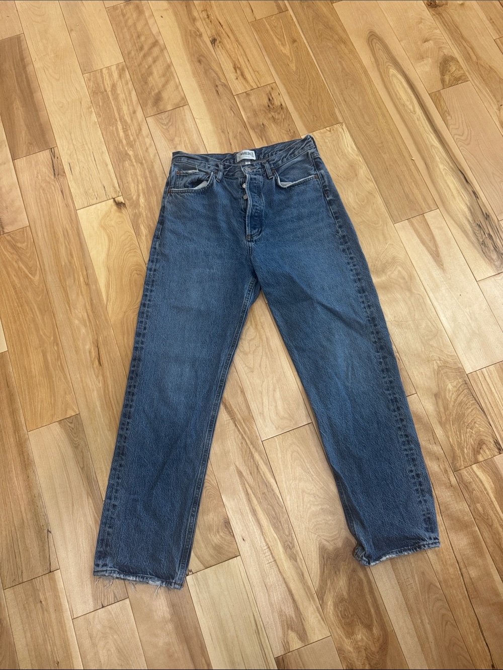 Agolde women’s button fly Jeans